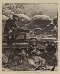 Voor Parijs, wachtend op de sortie, 3 december